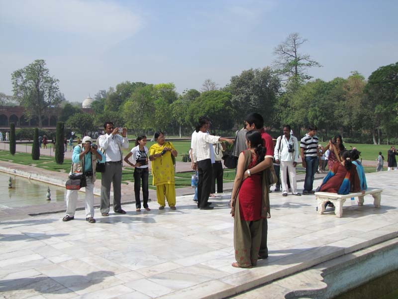 Rajastan, Agra: le Taj Mahal, le Fort Rouge