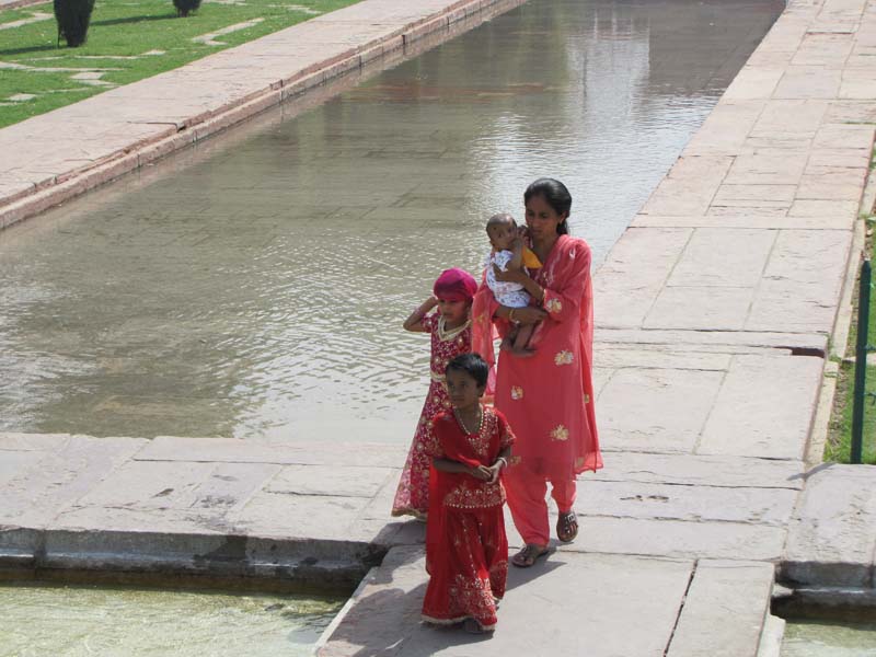 Rajastan, Agra: le Taj Mahal, le Fort Rouge