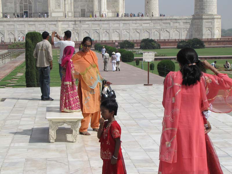 Rajastan, Agra: le Taj Mahal, le Fort Rouge