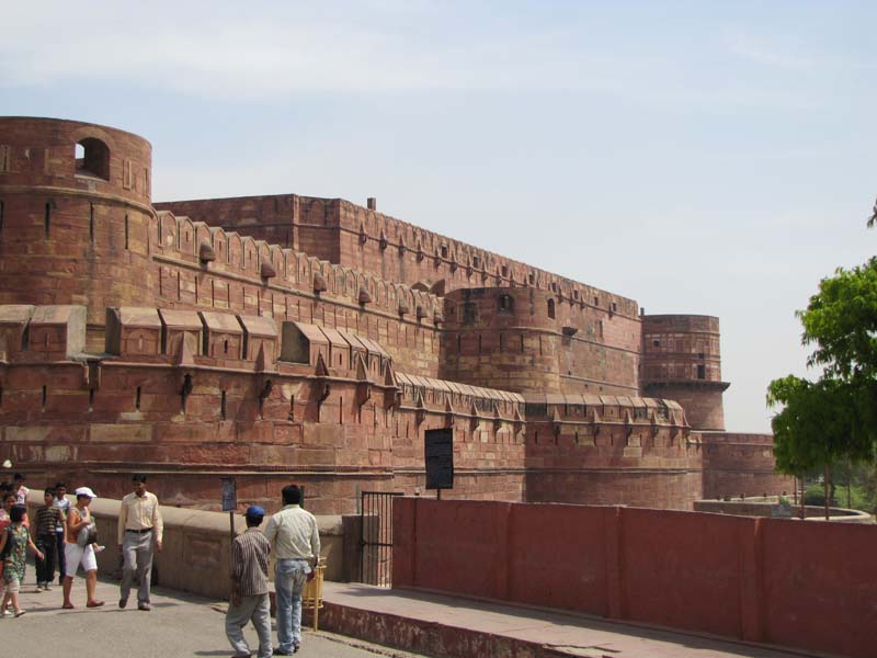 Rajastan, Agra: le Taj Mahal, le Fort Rouge