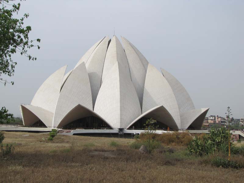 Rajastan, Dehli Le temple Baha'i du Lotus 