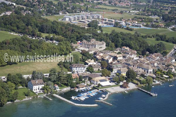 Coppet vue d'avion