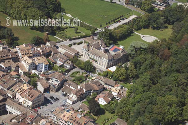 Coppet vue d'avion