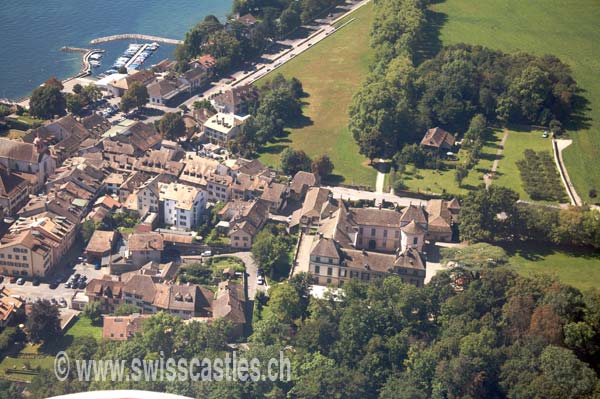 Coppet vue d'avion