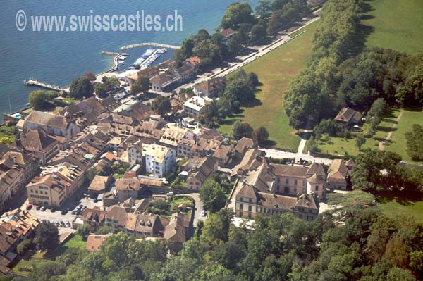 Coppet vue d'avion