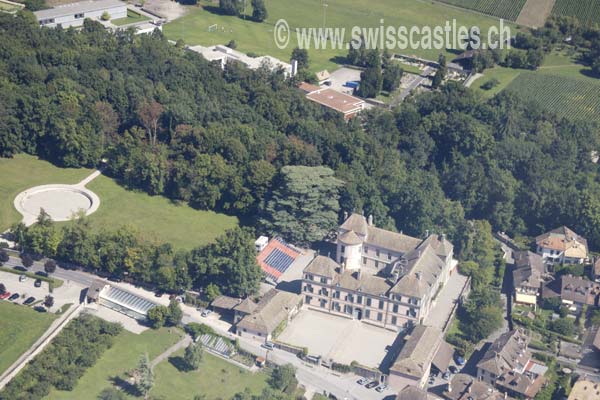 Coppet vue d'avion