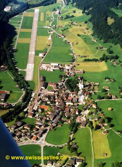 Saanen et son aéroport