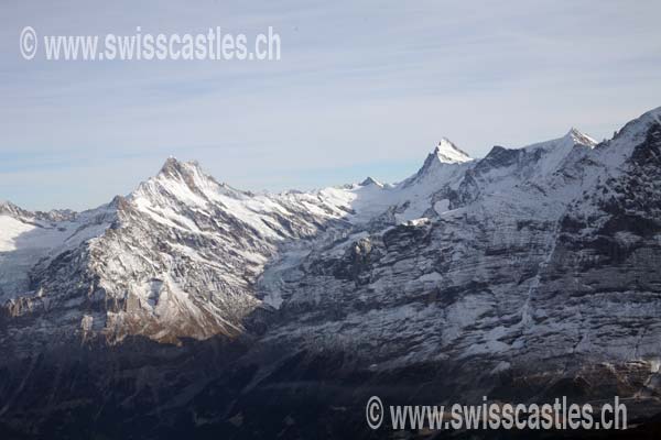 L'Eiger, le Mönch, la Jungfrau