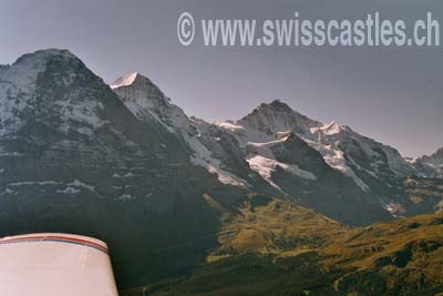 L'Eiger, le Mönch, la Jungfrau