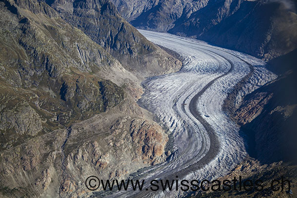 Le glacier d'Aletsch