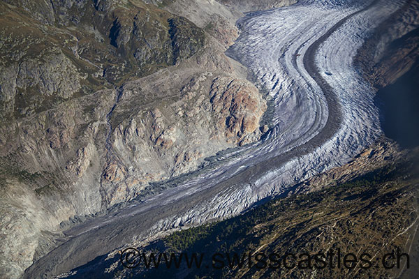 Le glacier d'Aletsch