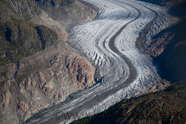 Le glacier d'Aletsch