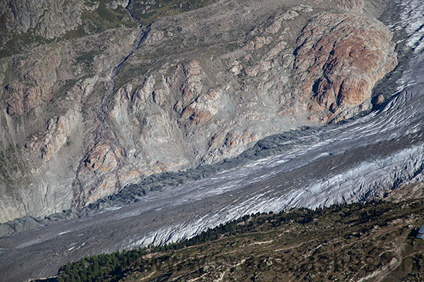 Le glacier d'Aletsch