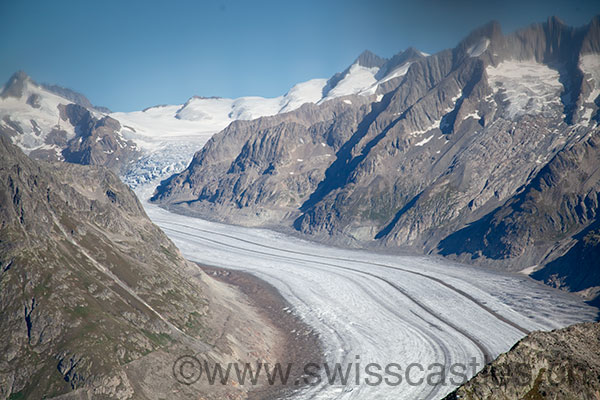 Le glacier d'Aletsch