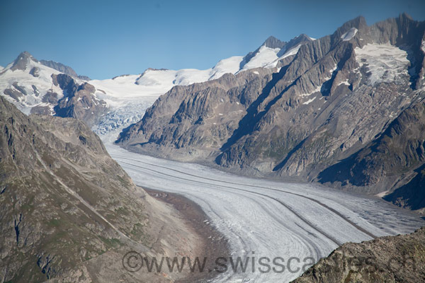 Le glacier d'Aletsch