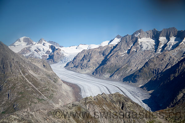 Le glacier d'Aletsch