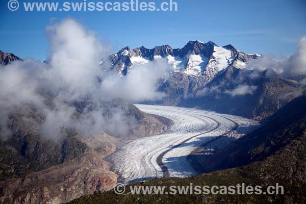 Le glacier d'Aletsch