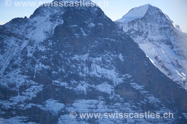 L'Eiger, le Mönch, la Jungfrau