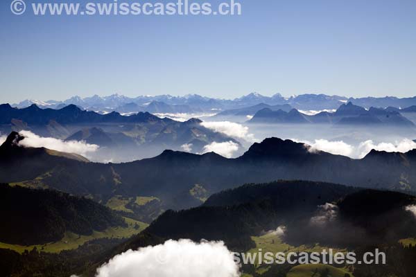 entre la dent de Lys et les Rochers de Naye