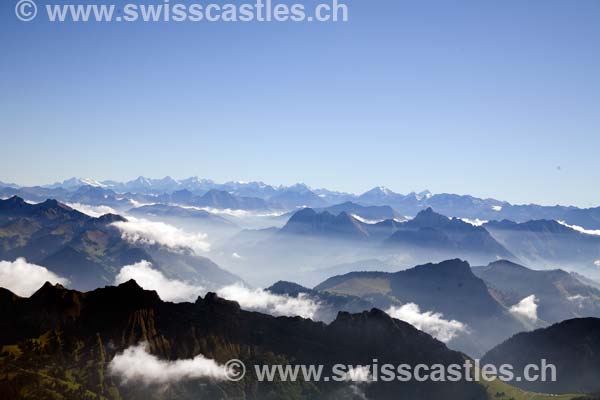 entre la dent de Lys et les Rochers de Naye