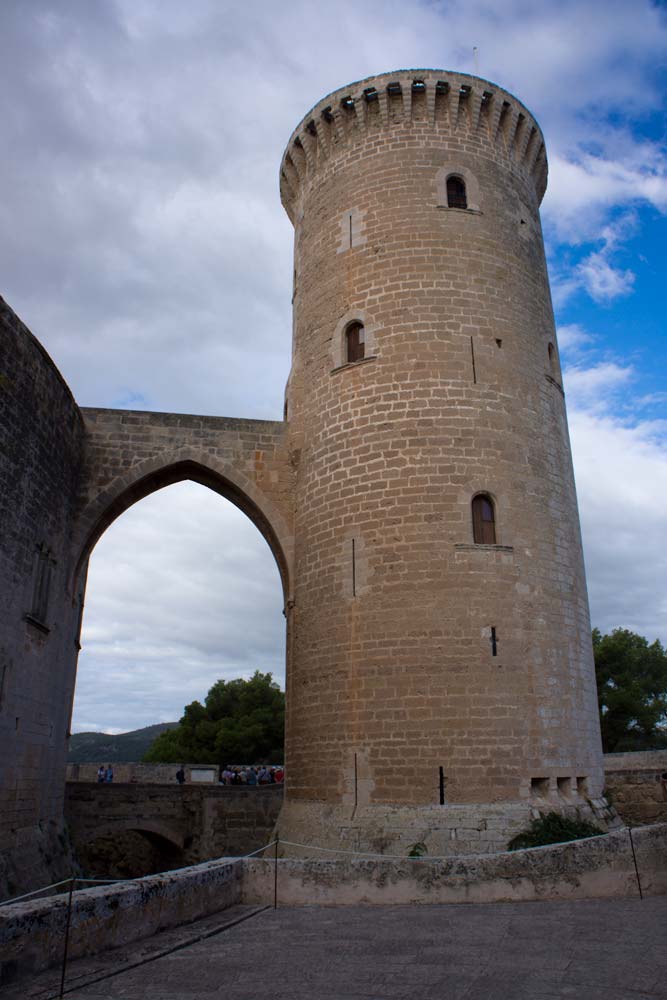 Majorque , Minorque, Palma, le chateau Belver