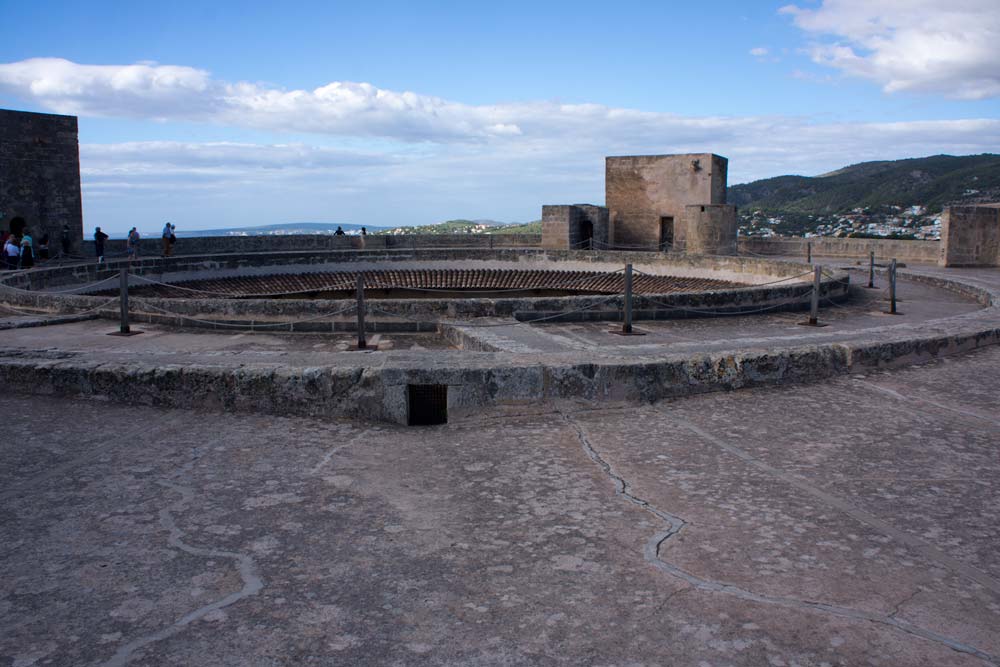 Majorque , Minorque, Palma, le chateau Belver