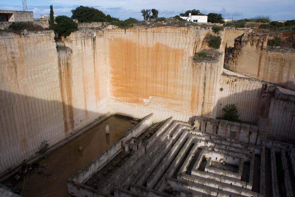 Majorque , Minorque, Minorque la carriere de Lithica