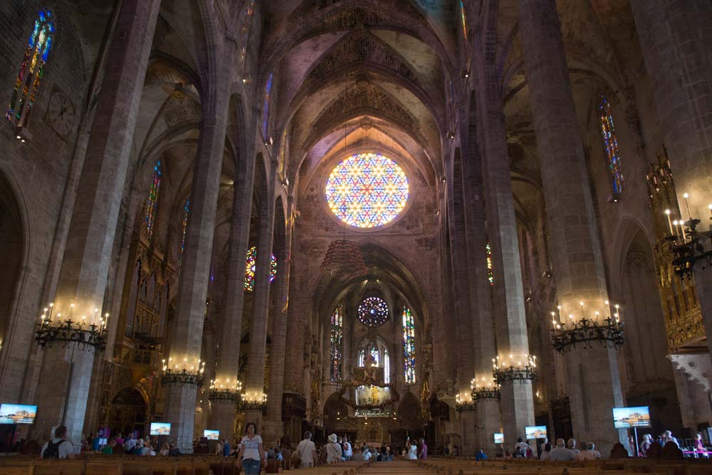 Majorque , Minorque, Palma, la Cathedrale