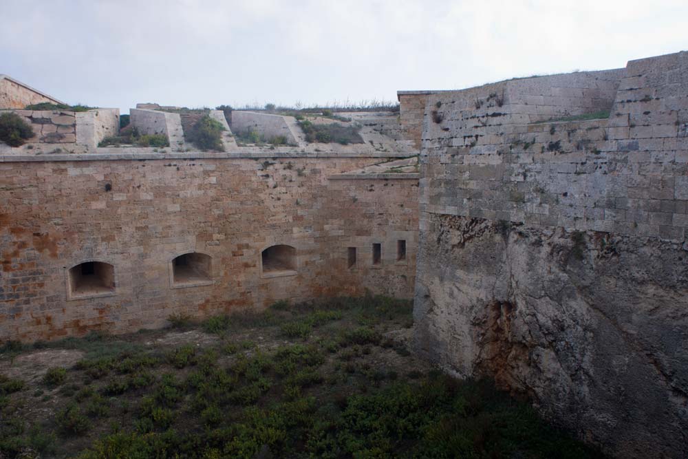 Majorque , Minorque, Le fort de Mola