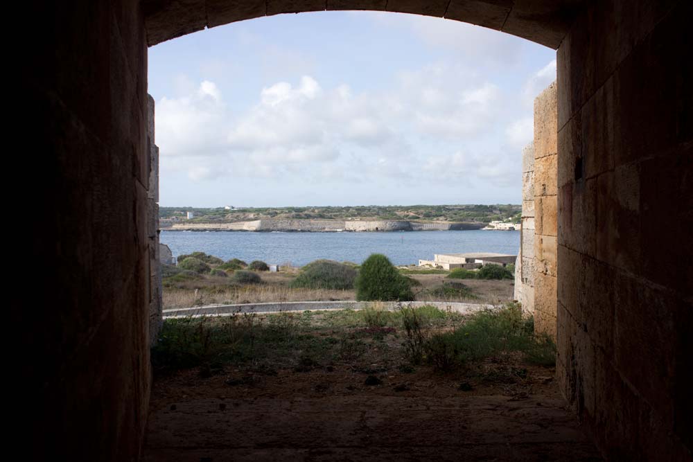 Majorque , Minorque, Le fort de Mola