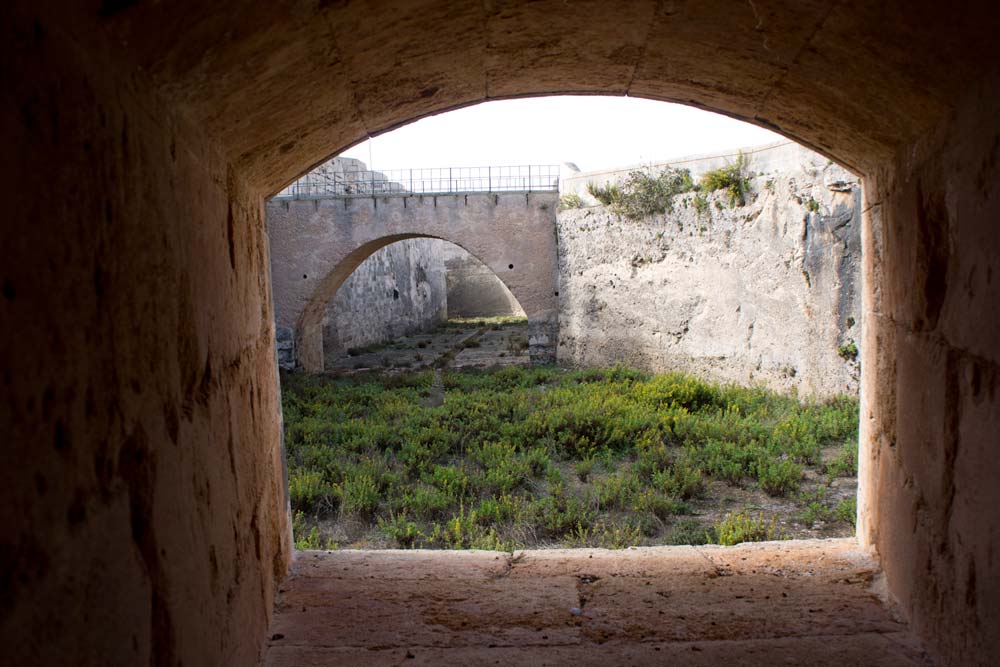 Majorque , Minorque, Le fort de Mola