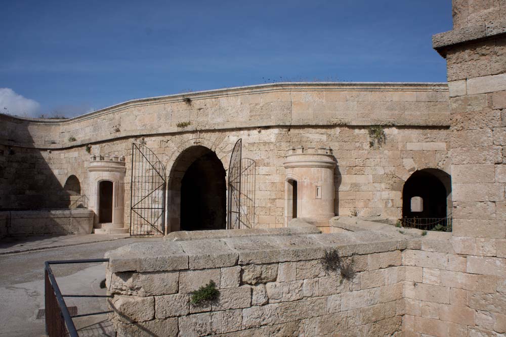 Majorque , Minorque, Le fort de Mola