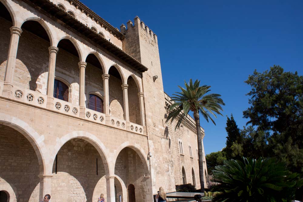 Majorque , Minorque, Palma, le Palais royal