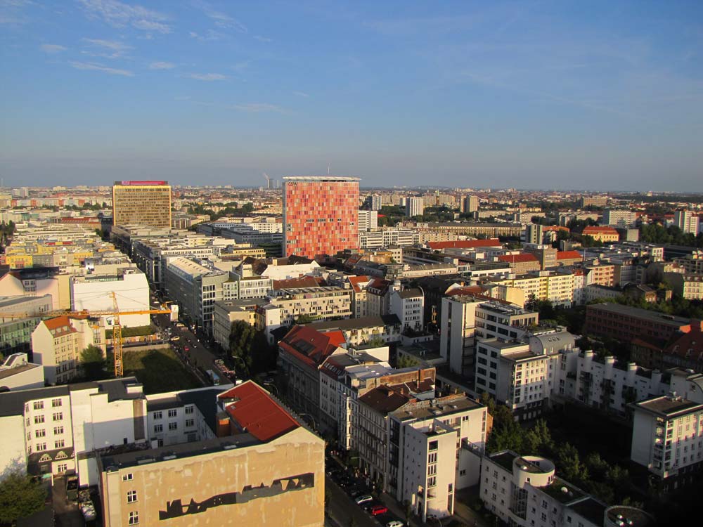 Berlin Depuis le ballon captif, Berlin vu du ciel