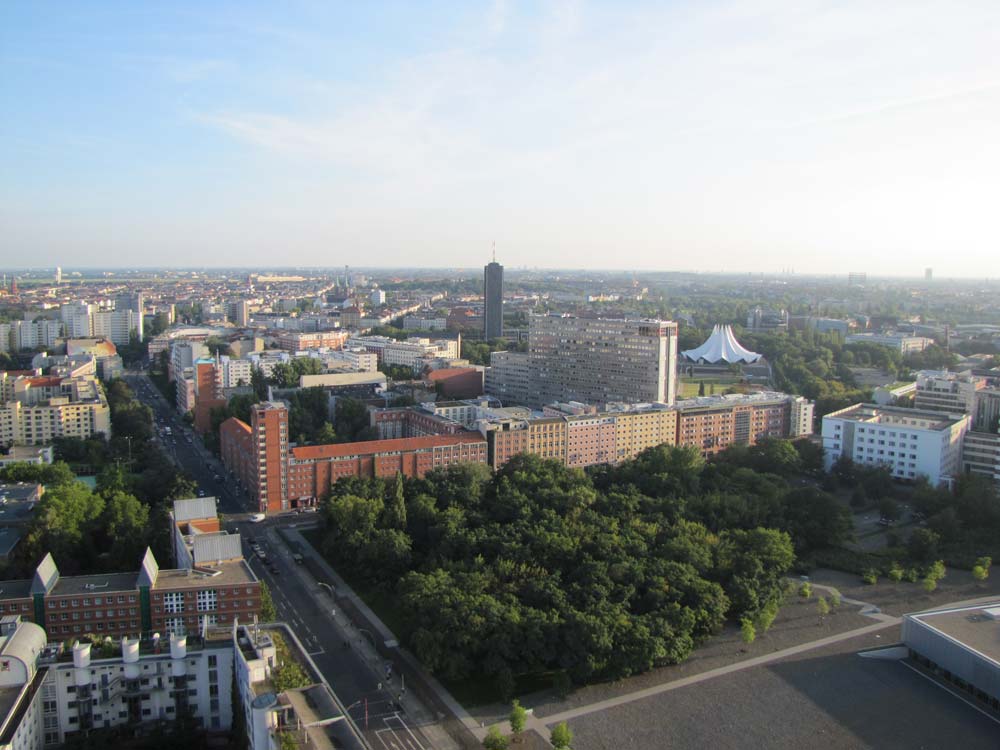 Berlin Depuis le ballon captif, Berlin vu du ciel