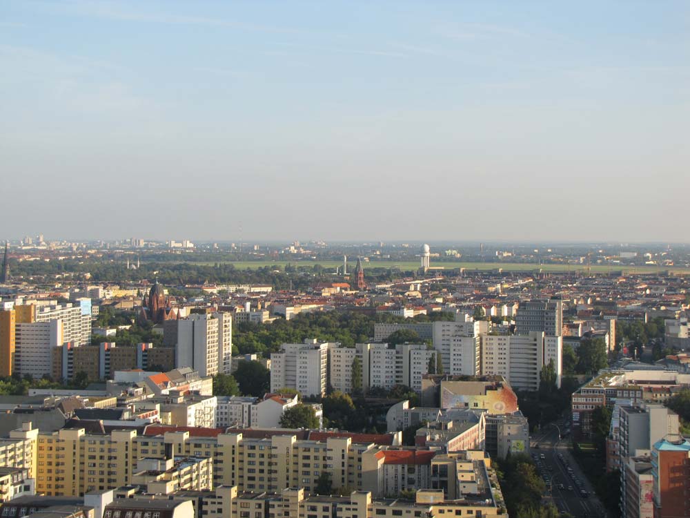 Berlin Depuis le ballon captif, Berlin vu du ciel