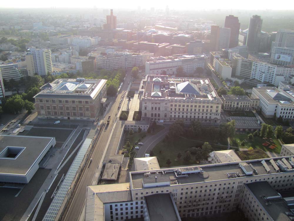 Berlin Depuis le ballon captif, Berlin vu du ciel