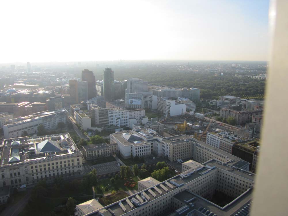 Berlin Depuis le ballon captif, Berlin vu du ciel