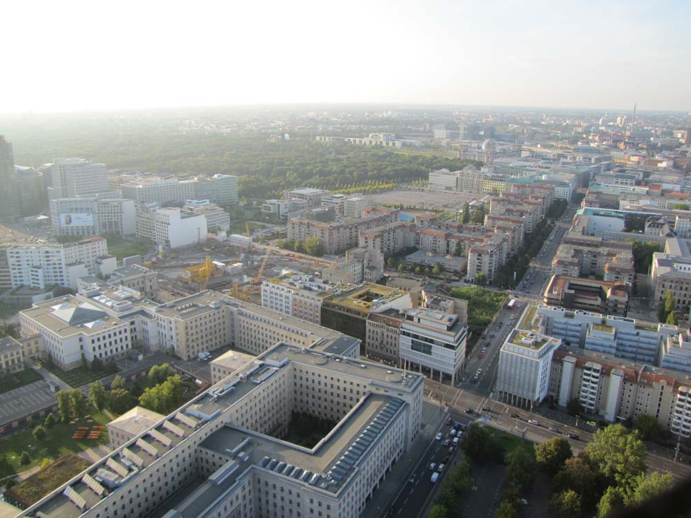 Berlin Depuis le ballon captif, Berlin vu du ciel