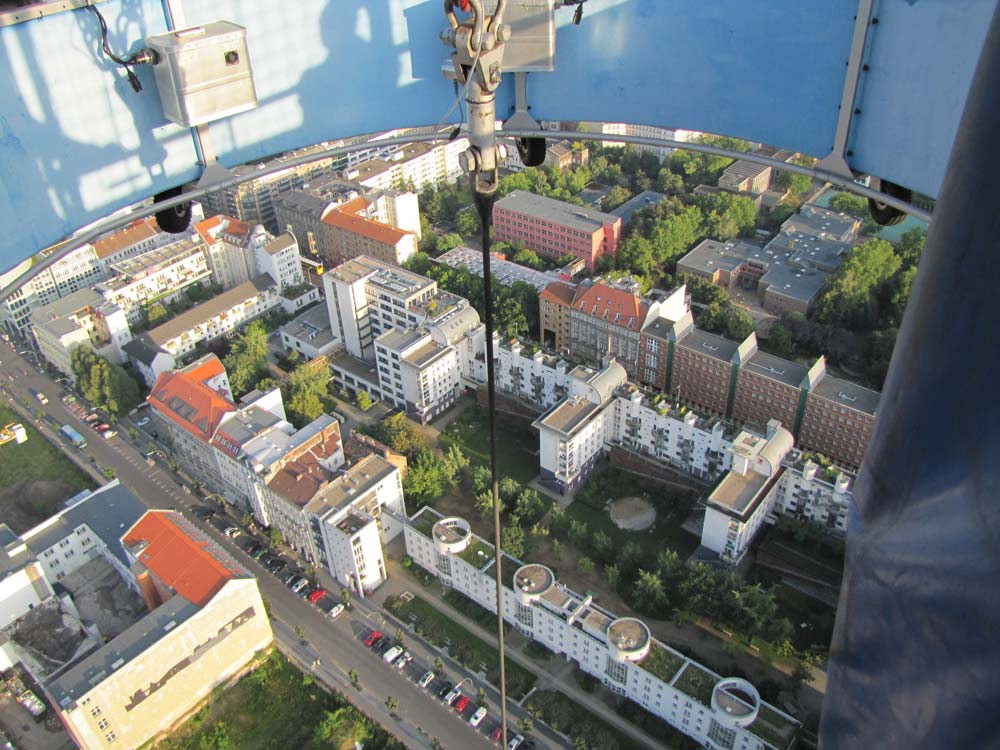 Berlin Depuis le ballon captif, Berlin vu du ciel