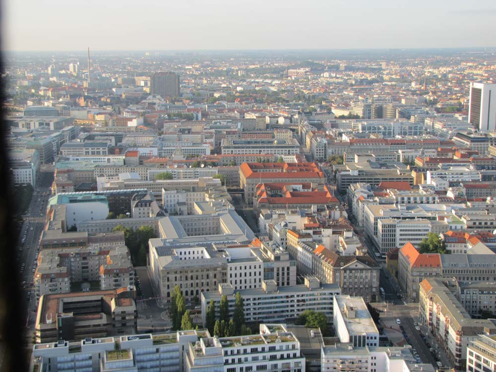 Berlin Depuis le ballon captif, Berlin vu du ciel