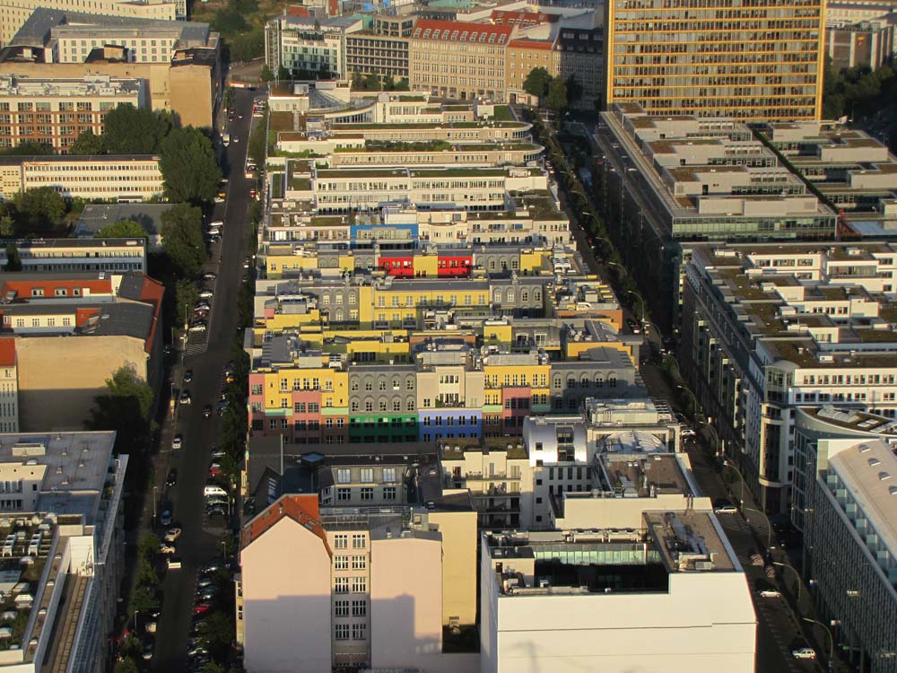 Berlin Depuis le ballon captif, Berlin vu du ciel