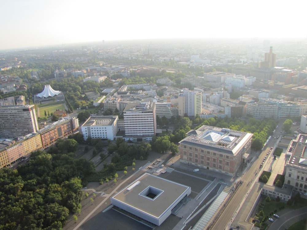 Berlin Depuis le ballon captif, Berlin vu du ciel