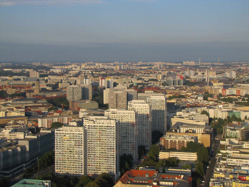 Berlin Depuis le ballon captif, Berlin vu du ciel