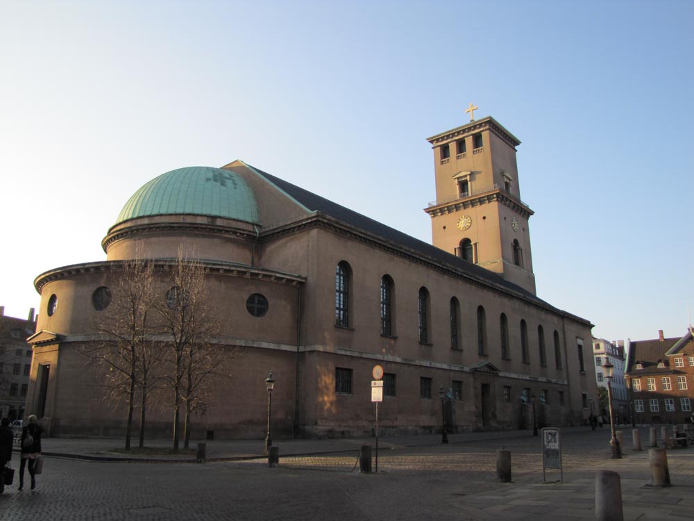 Copenhague,  Cathedrale Notre-Dame de Copenhague