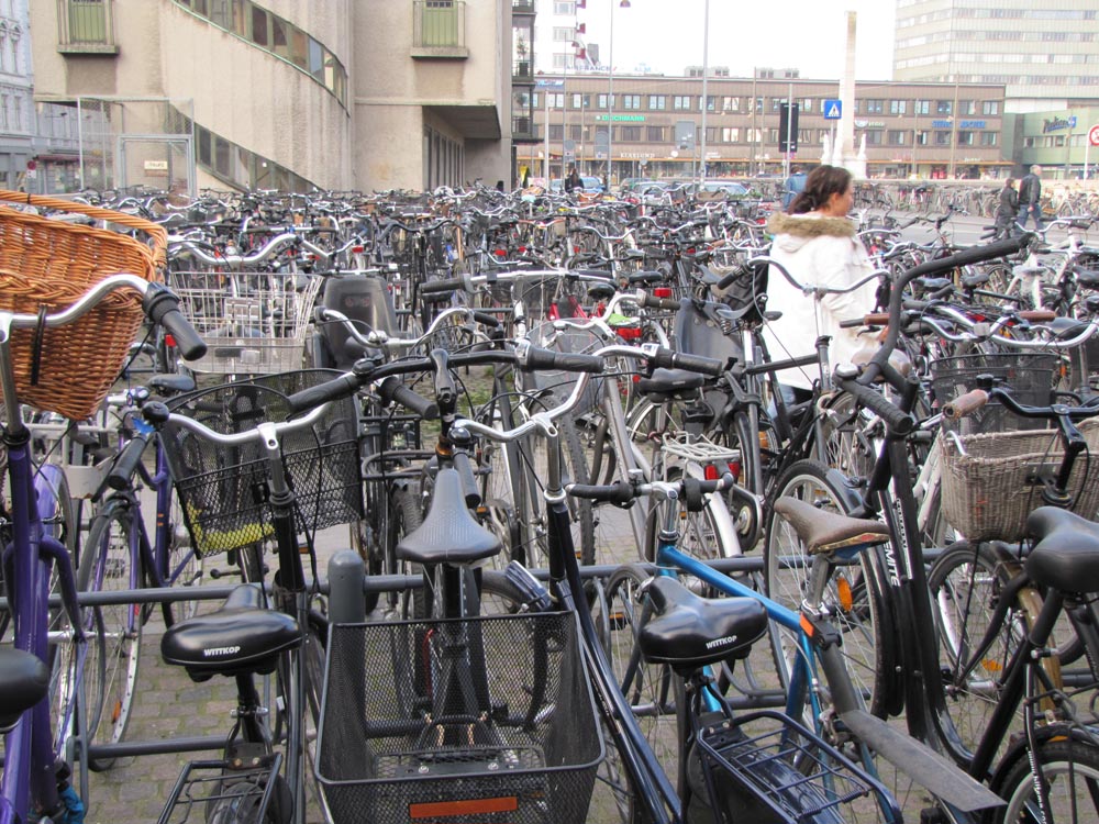 Copenhague, Les vélos