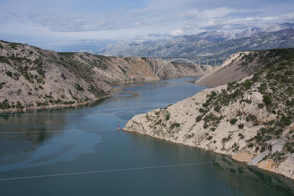 Voyage en Croatie: Le pont Maslenica