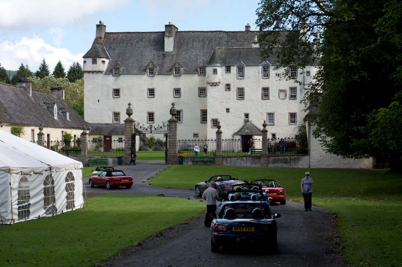 Traquair castle