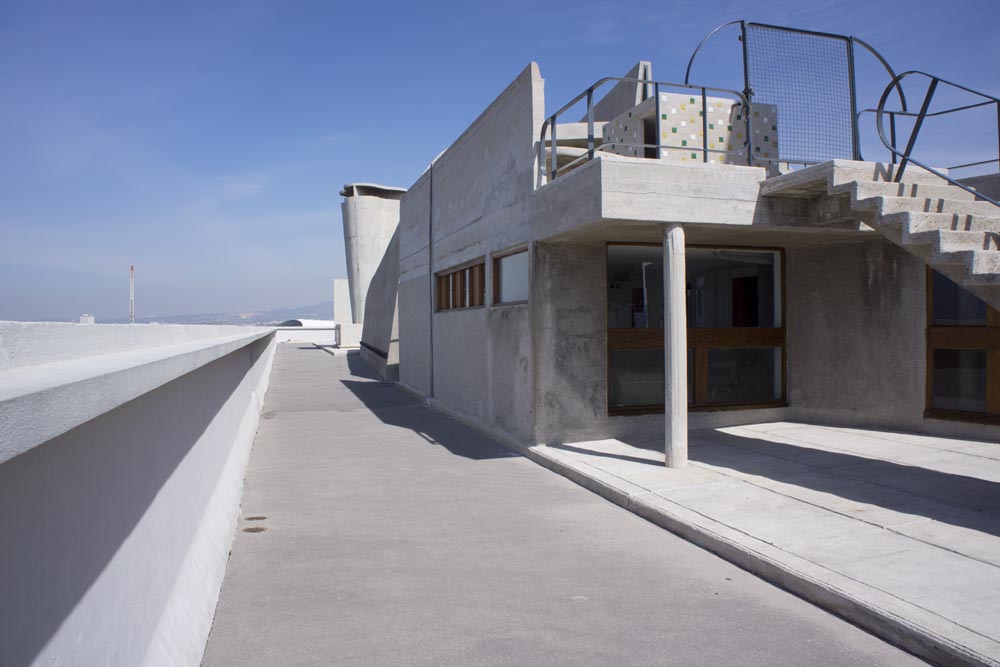 Marseille, La Cité radieuse du Corbusier