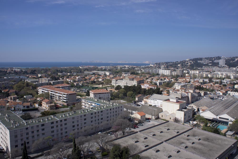 Marseille, La Cité radieuse du Corbusier